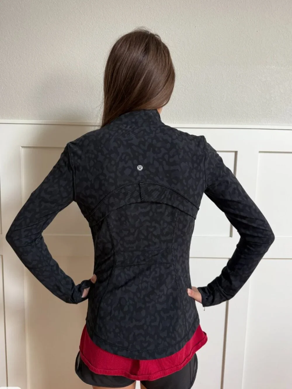 lululemon athletica Black Zip-Up Jacket